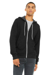 BELLA+CANVAS  ®  Unisex Sponge Fleece Full-Zip Hoodie. BC3739 - Bella + Canvas BC3739
