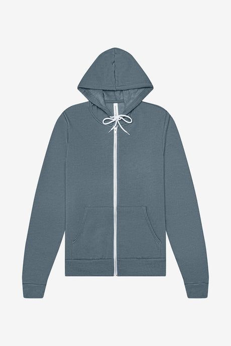 BELLA+CANVAS  ®  Unisex Sponge Fleece Full-Zip Hoodie. BC3739 - Bella + Canvas BC3739