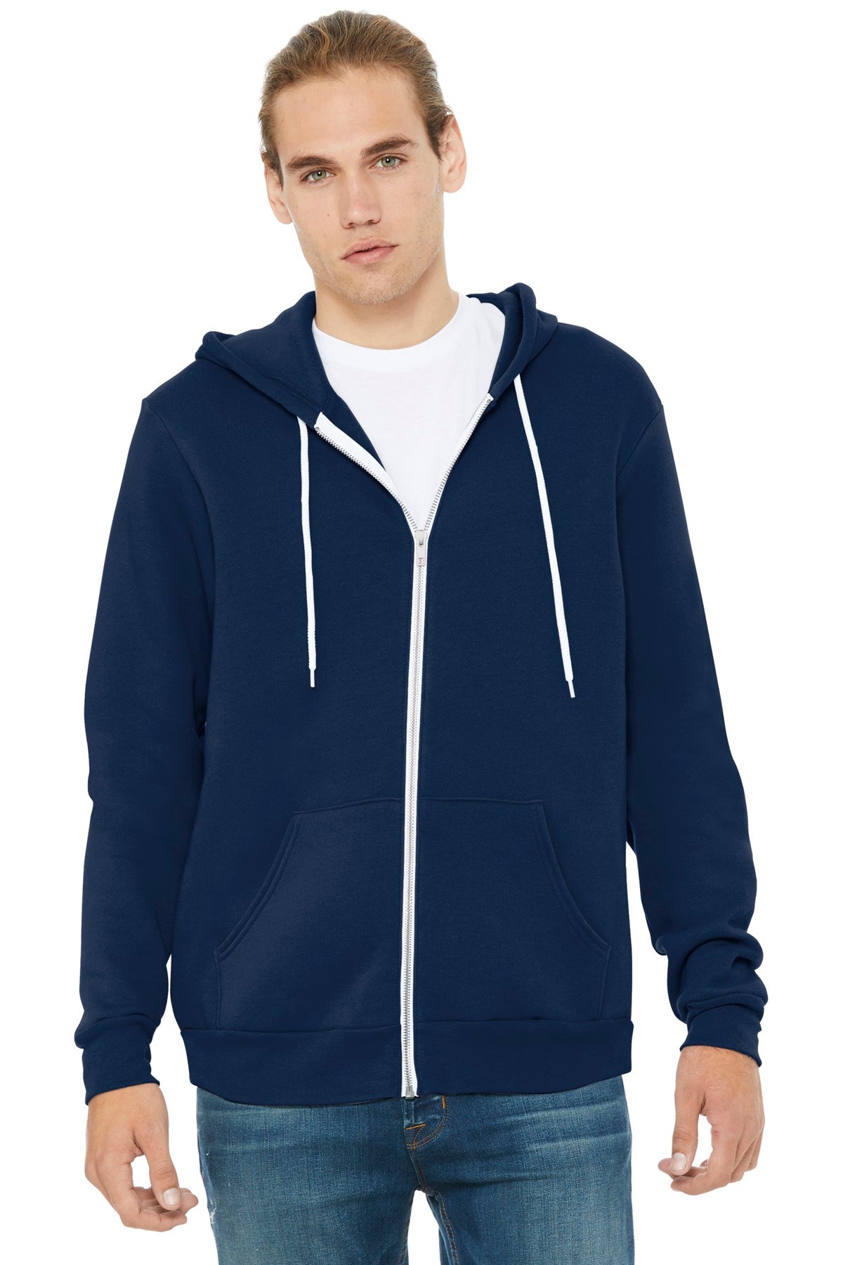 BELLA+CANVAS  ®  Unisex Sponge Fleece Full-Zip Hoodie. BC3739 - Bella + Canvas BC3739