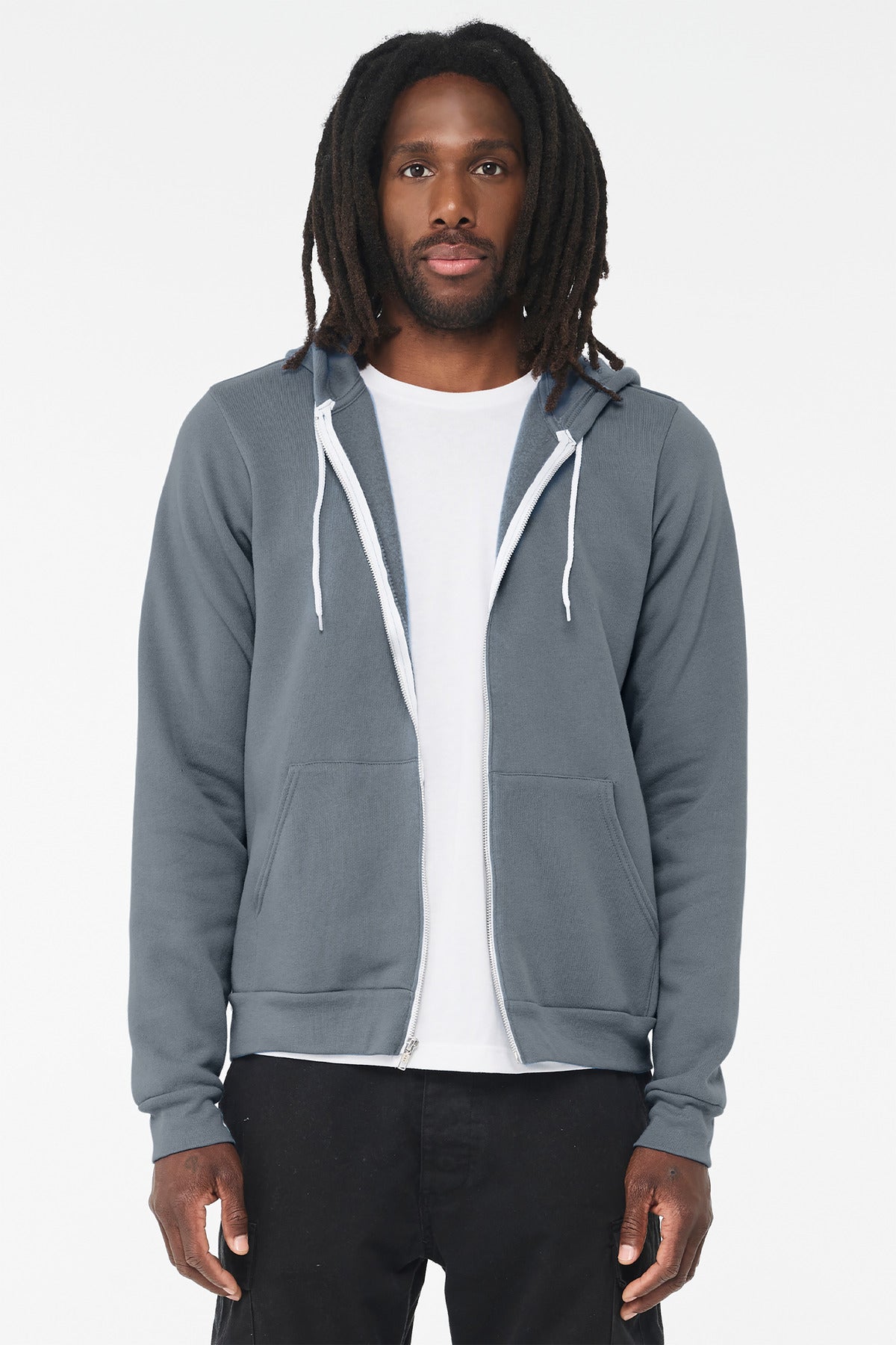 BELLA+CANVAS  ®  Unisex Sponge Fleece Full-Zip Hoodie. BC3739 - Bella + Canvas BC3739