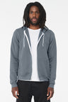BELLA+CANVAS  ®  Unisex Sponge Fleece Full-Zip Hoodie. BC3739 - Bella + Canvas BC3739