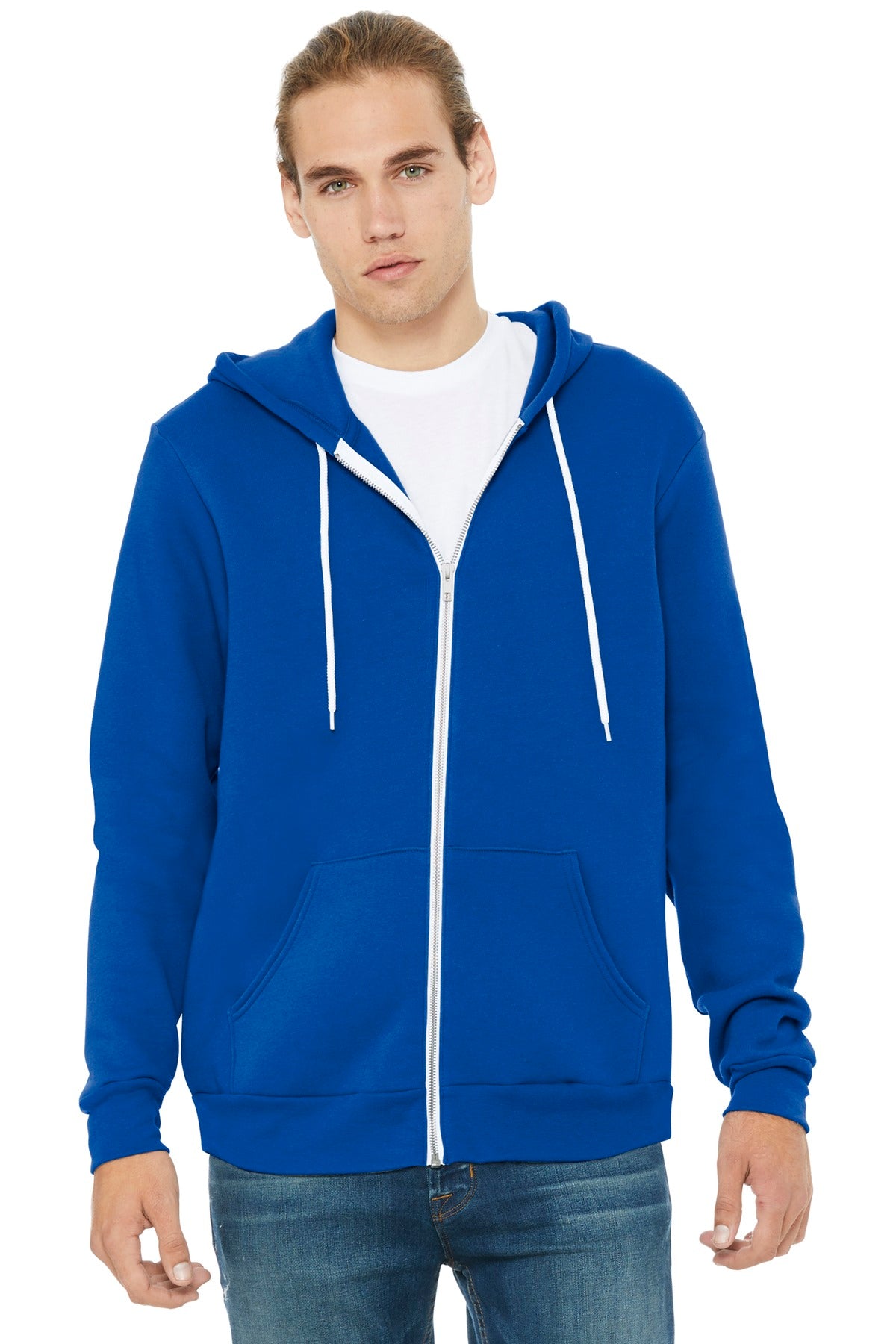 BELLA+CANVAS  ®  Unisex Sponge Fleece Full-Zip Hoodie. BC3739 - Bella + Canvas BC3739