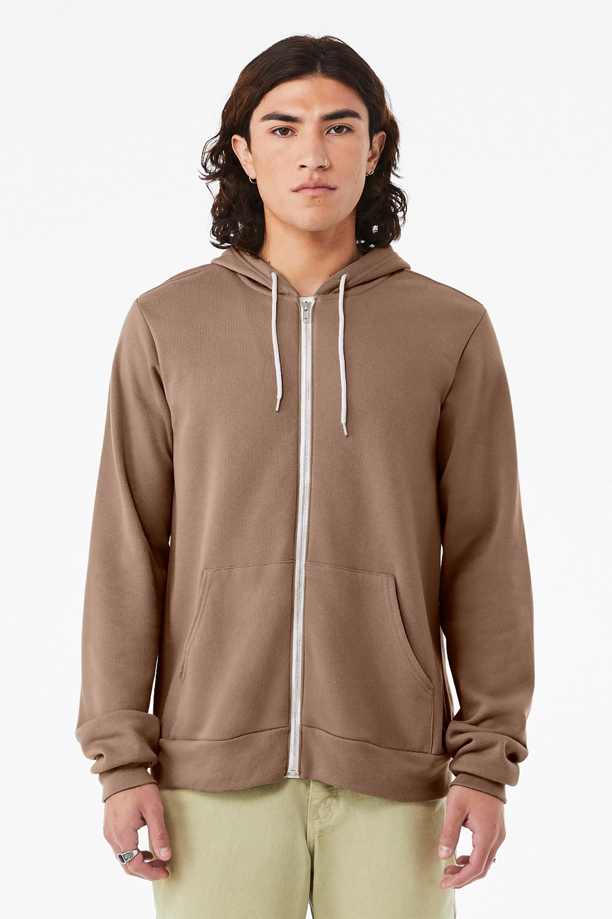 BELLA+CANVAS  ®  Unisex Sponge Fleece Full-Zip Hoodie. BC3739 - Bella + Canvas BC3739