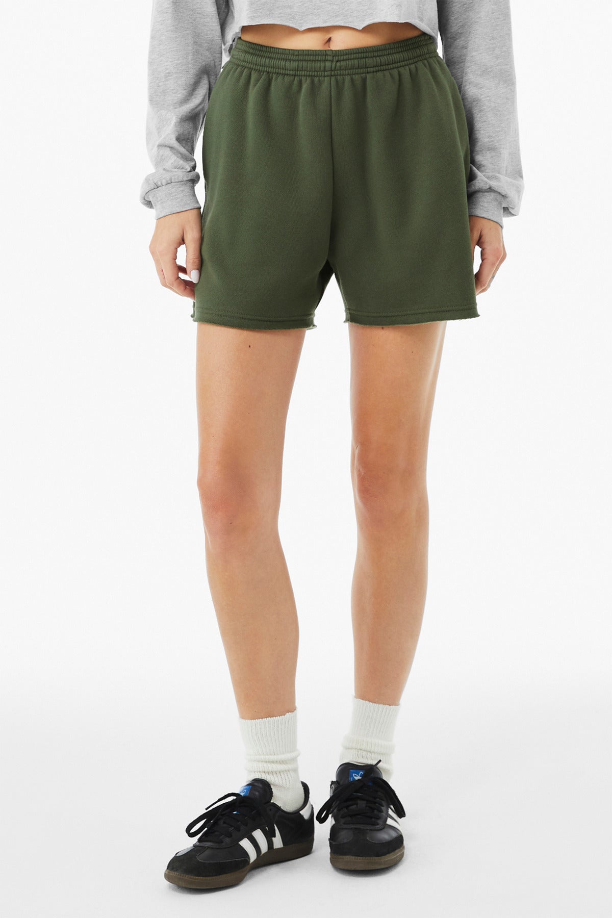 BELLA+CANVAS ®  Women's Cutoff Sweatshort BC3787 - Bella + Canvas BC3787
