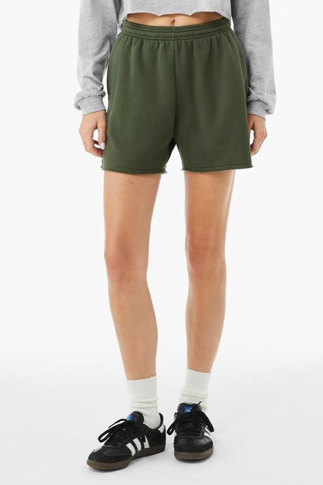 BELLA+CANVAS ®  Women's Cutoff Sweatshort BC3787 - Bella + Canvas BC3787