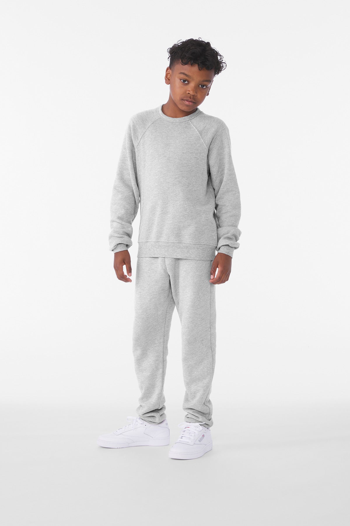 BELLA+CANVAS ®  Youth Sponge Fleece Raglan Sweatshirt BC3901Y - Bella + Canvas BC3901Y