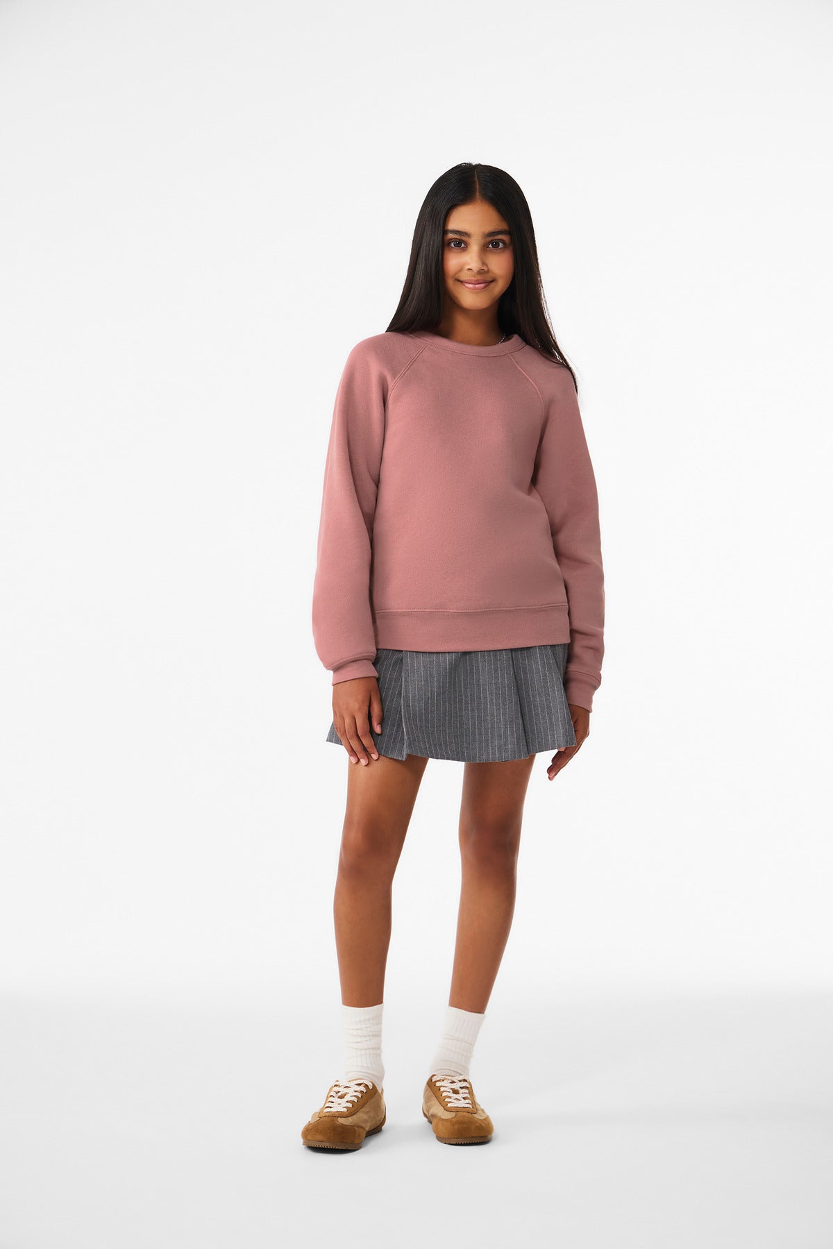 BELLA+CANVAS ®  Youth Sponge Fleece Raglan Sweatshirt BC3901Y - Bella + Canvas BC3901Y
