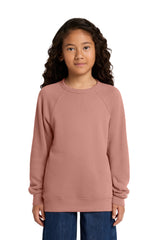 Joe's USA Premium Youth Sponge Fleece Raglan Sweatshirt