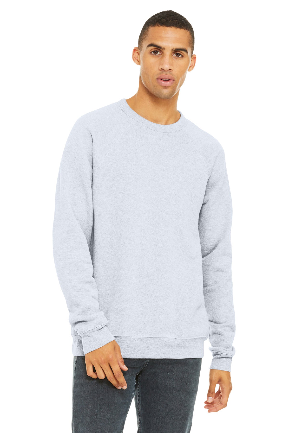 BELLA+CANVAS  ®  Unisex Sponge Fleece Raglan Sweatshirt. BC3901 - Bella + Canvas BC3901