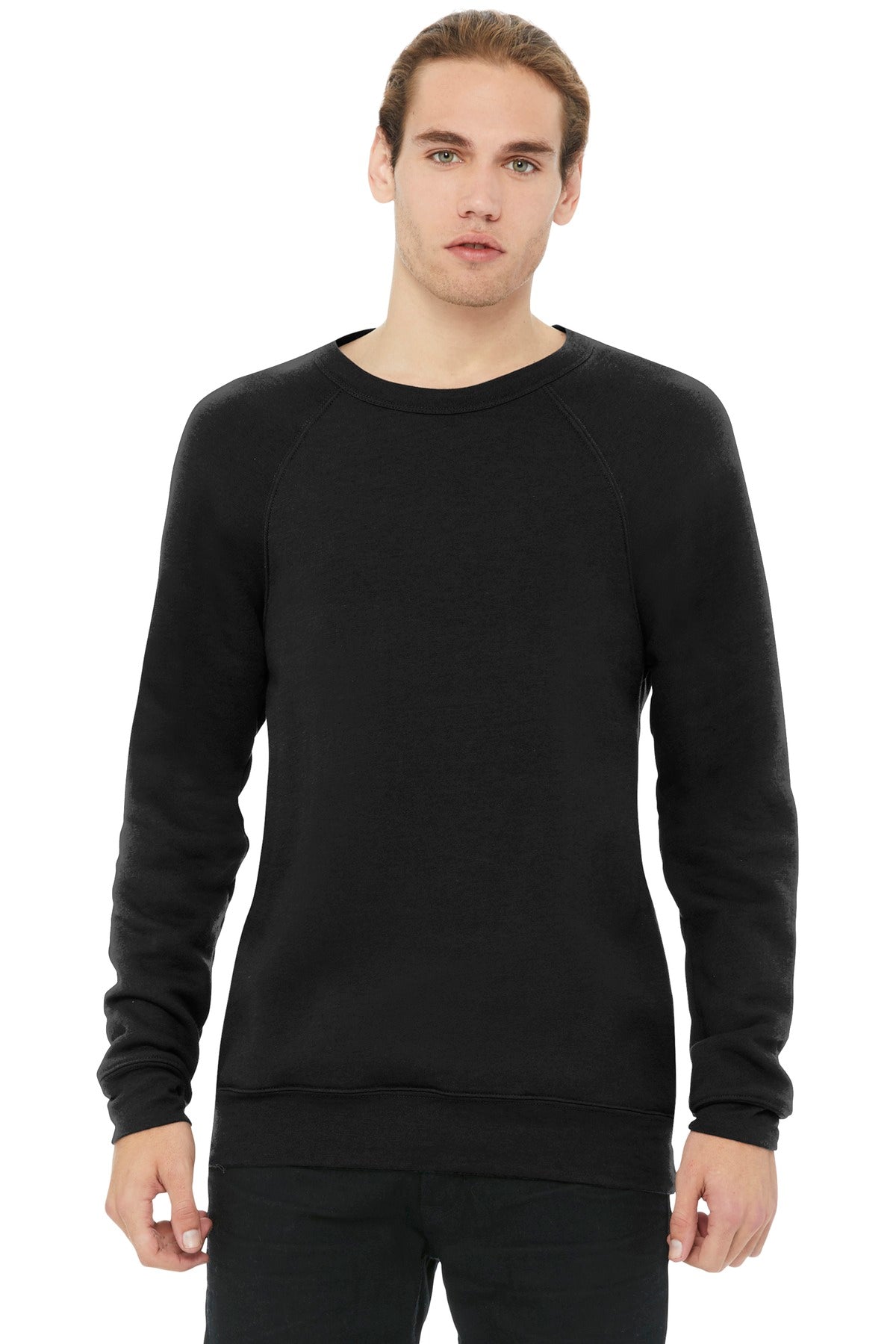 BELLA+CANVAS  ®  Unisex Sponge Fleece Raglan Sweatshirt. BC3901 - Bella + Canvas BC3901