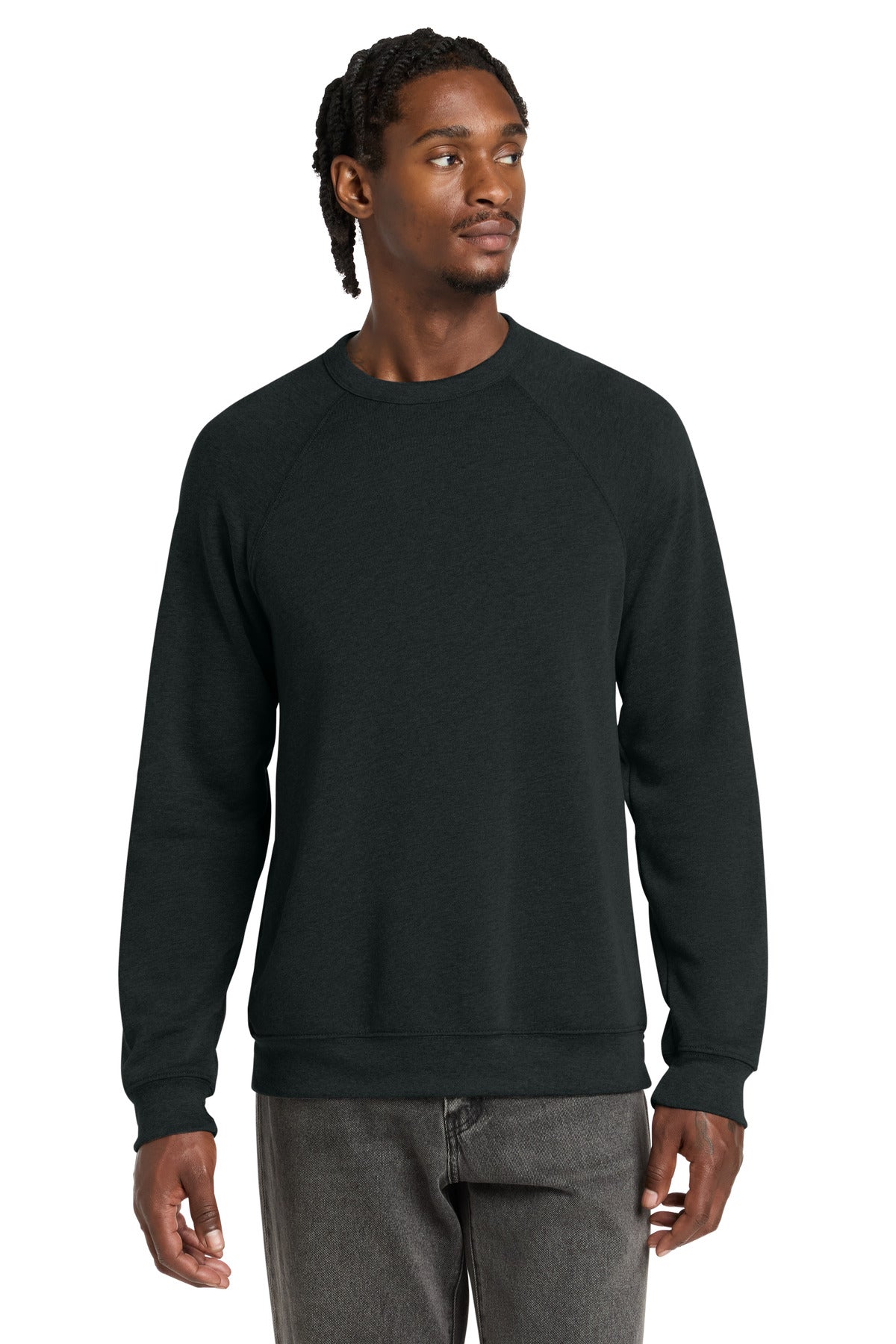 Joe's USA Premium Unisex Sponge Fleece Raglan Sweatshirt