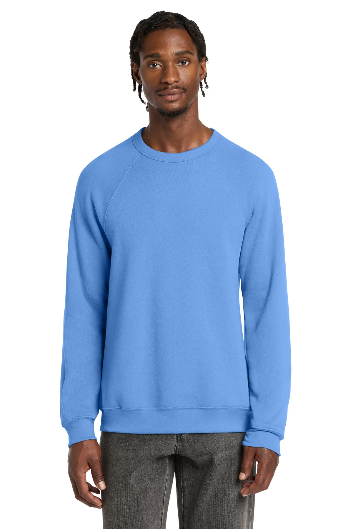 Joe's USA Premium Unisex Sponge Fleece Raglan Sweatshirt