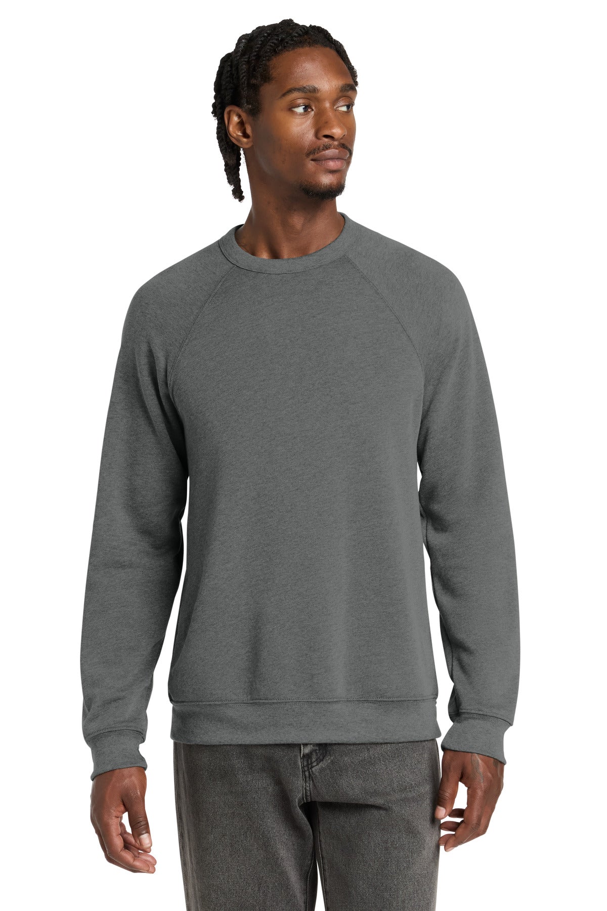 Joe's USA Premium Unisex Sponge Fleece Raglan Sweatshirt