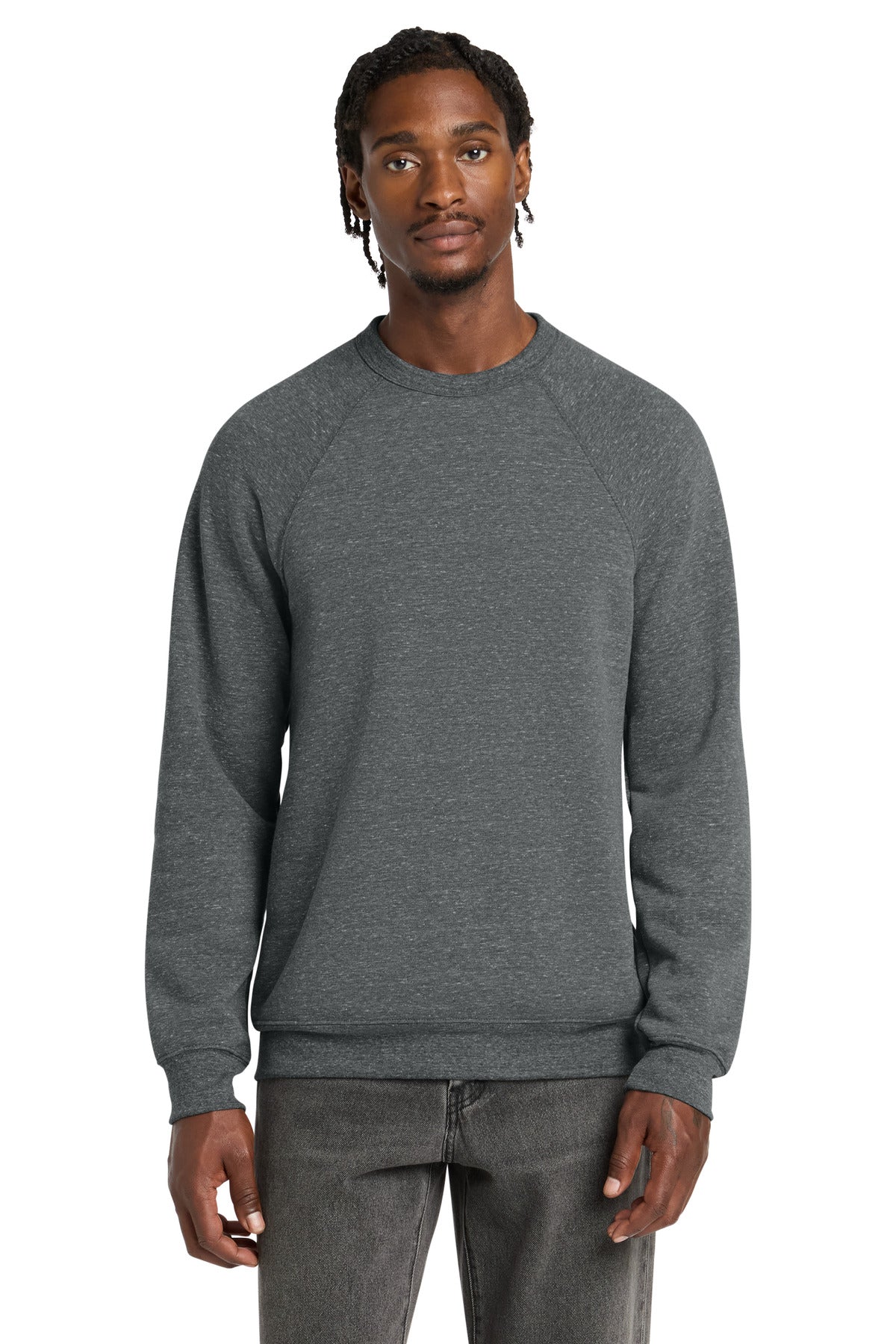 Joe's USA Premium Unisex Sponge Fleece Raglan Sweatshirt