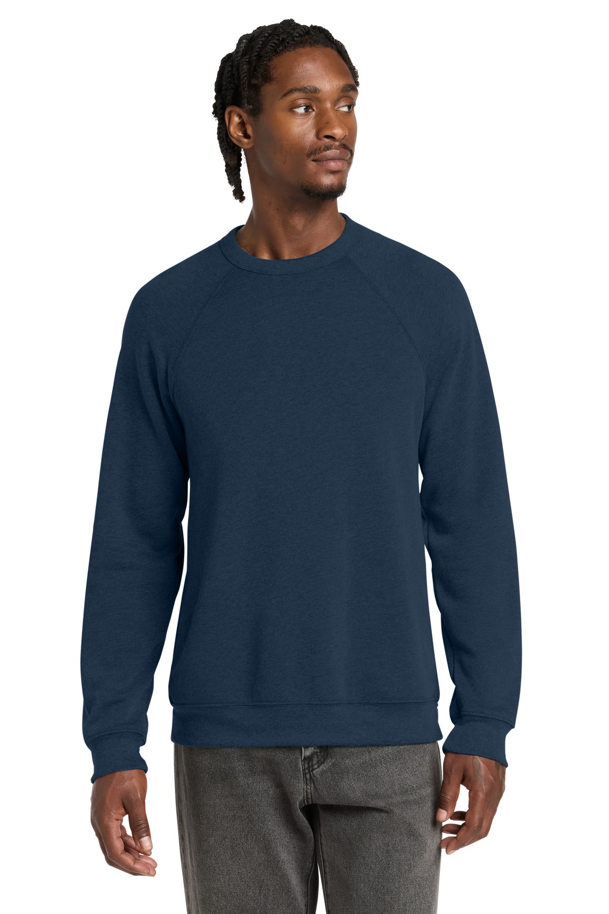 Joe's USA Premium Unisex Sponge Fleece Raglan Sweatshirt