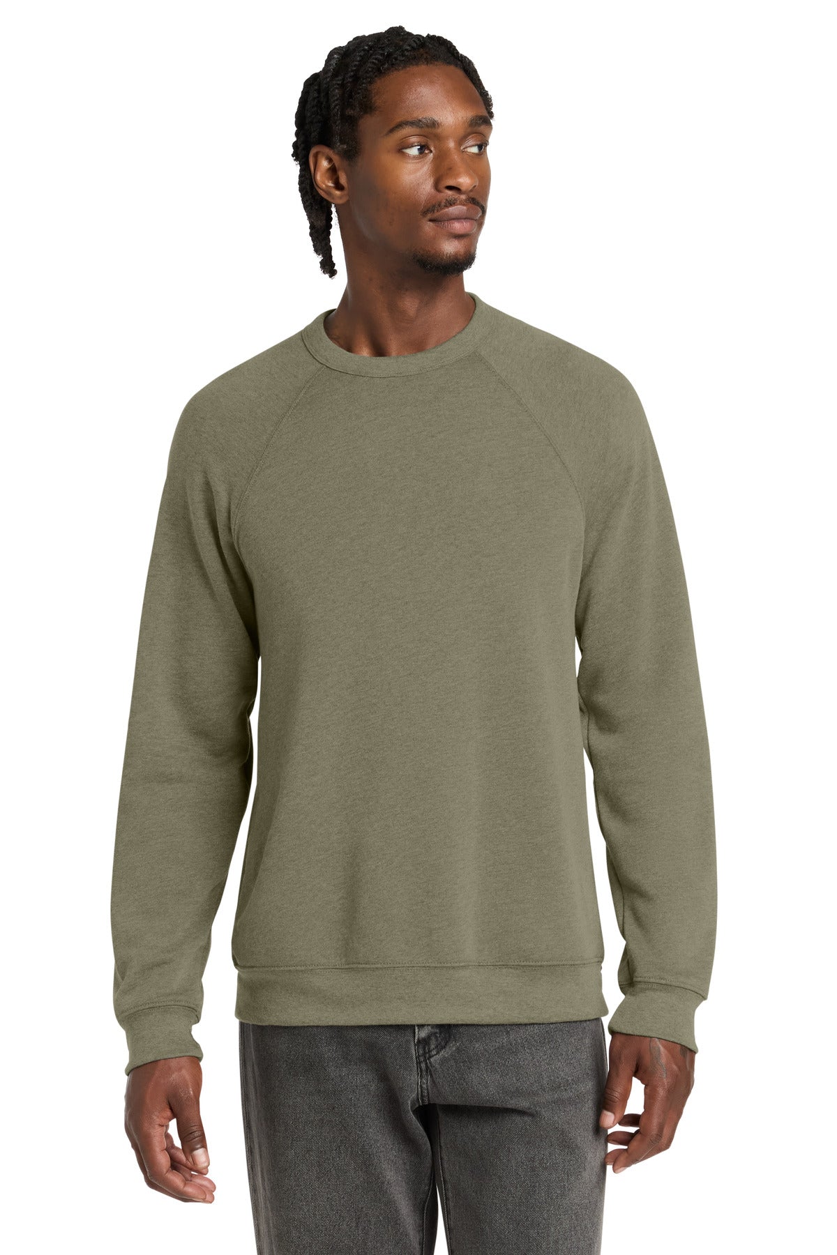Joe's USA Premium Unisex Sponge Fleece Raglan Sweatshirt