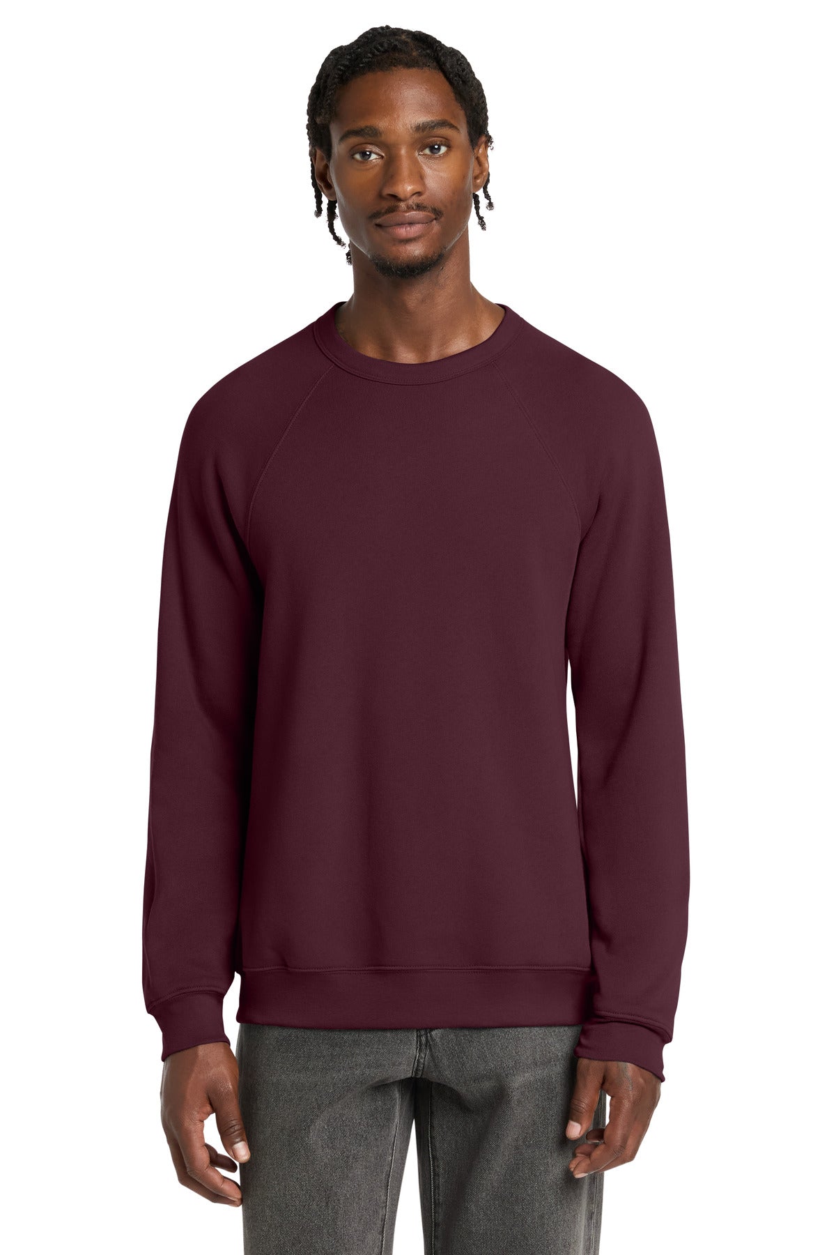 Joe's USA Premium Unisex Sponge Fleece Raglan Sweatshirt