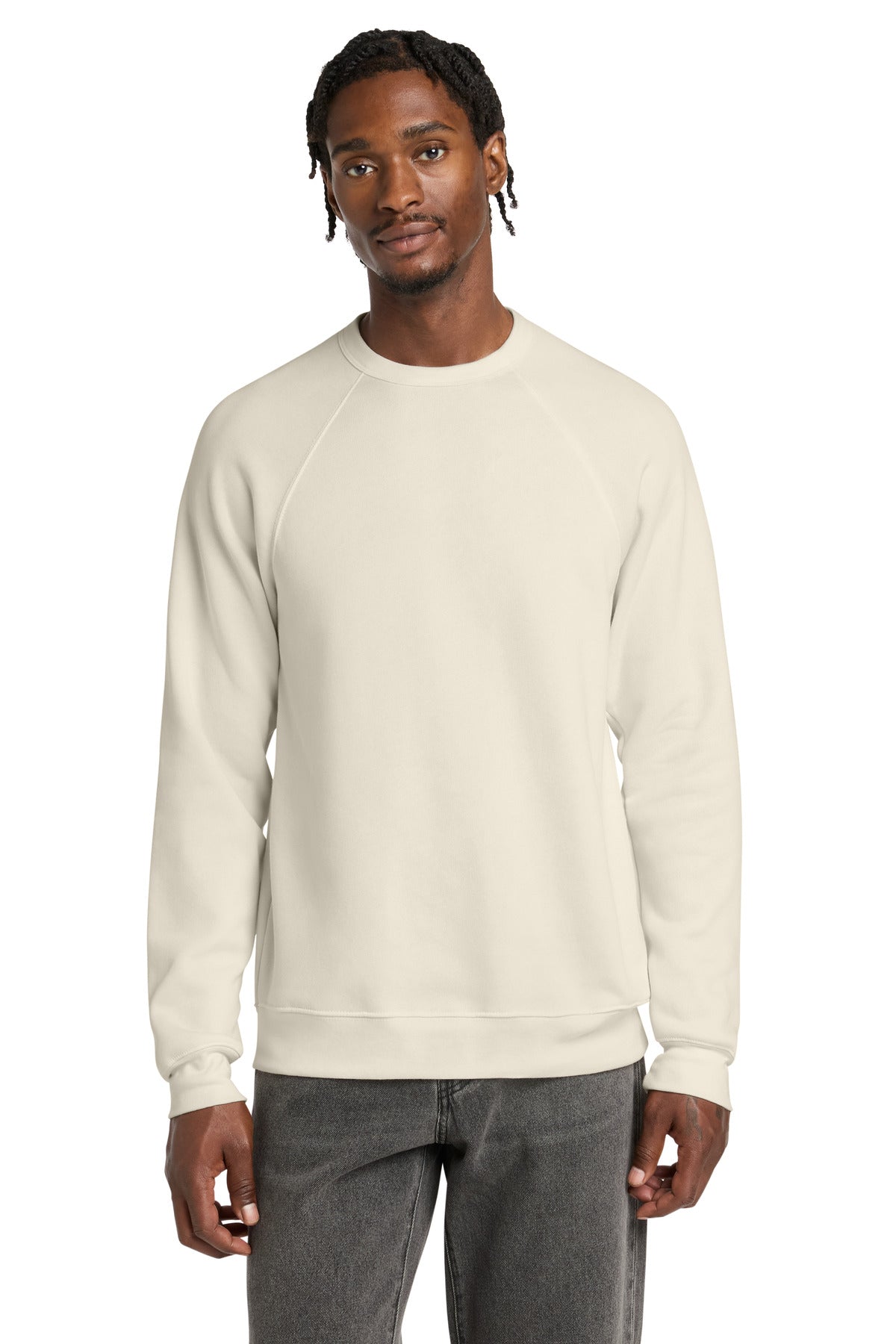 Joe's USA Premium Unisex Sponge Fleece Raglan Sweatshirt