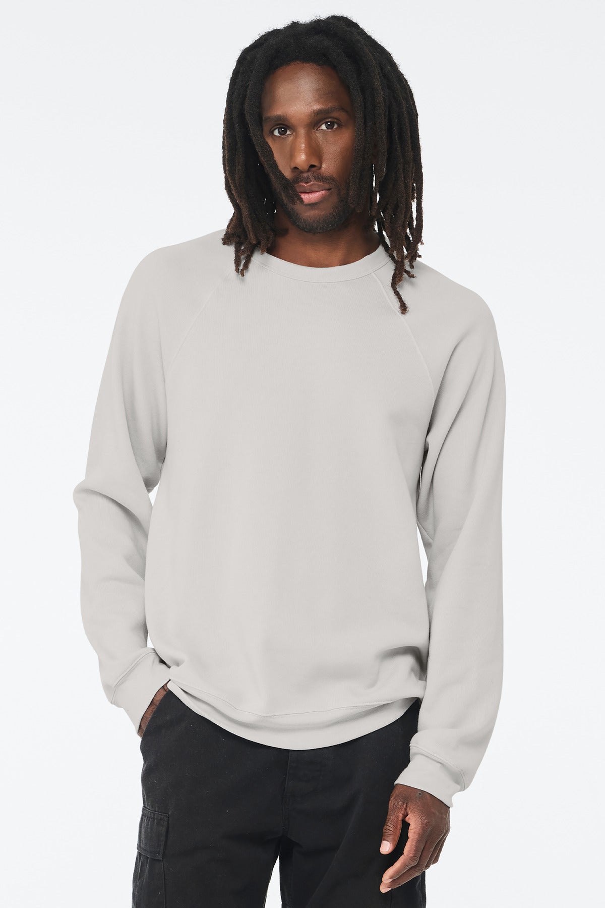 BELLA+CANVAS  ®  Unisex Sponge Fleece Raglan Sweatshirt. BC3901 - Bella + Canvas BC3901