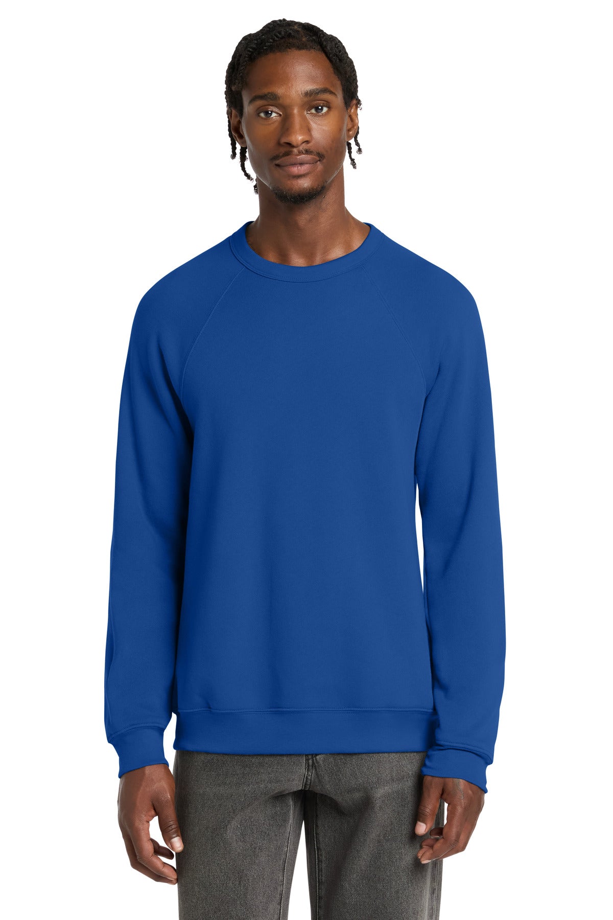 Joe's USA Premium Unisex Sponge Fleece Raglan Sweatshirt