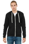 BELLA+CANVAS  ®  Unisex Triblend Sponge Fleece Full-Zip Hoodie. BC3909 - Bella + Canvas BC3909