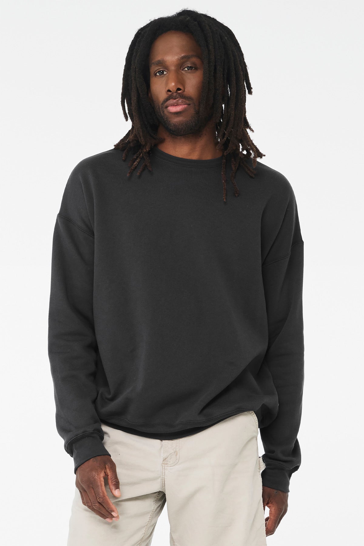 BELLA+CANVAS  ®  Unisex Sponge Fleece Drop Shoulder Sweatshirt. BC3945 - Bella + Canvas BC3945