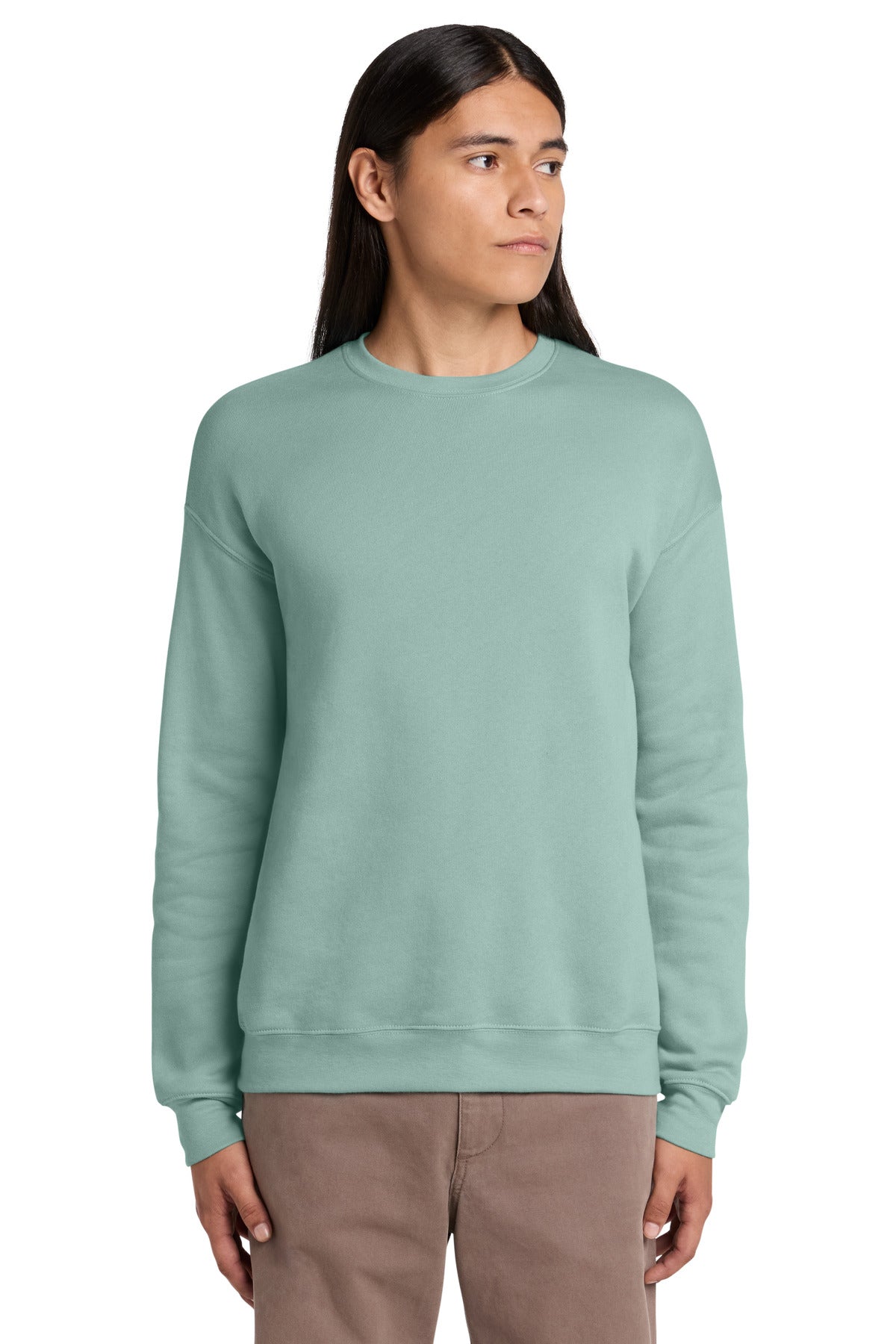 Joe's USA Premium Unisex Sponge Fleece Drop Shoulder Sweatshirt