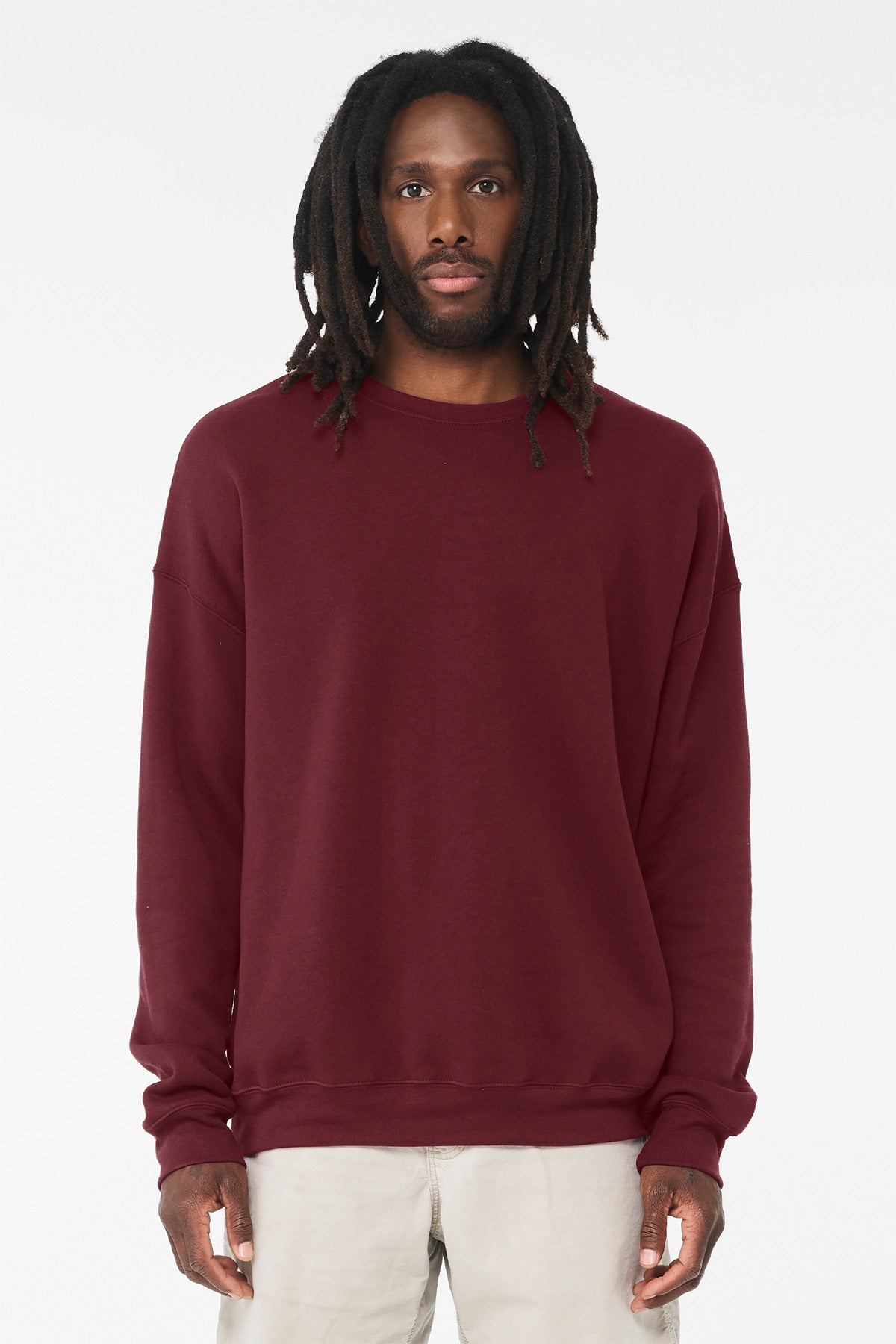 BELLA+CANVAS  ®  Unisex Sponge Fleece Drop Shoulder Sweatshirt. BC3945 - Bella + Canvas BC3945