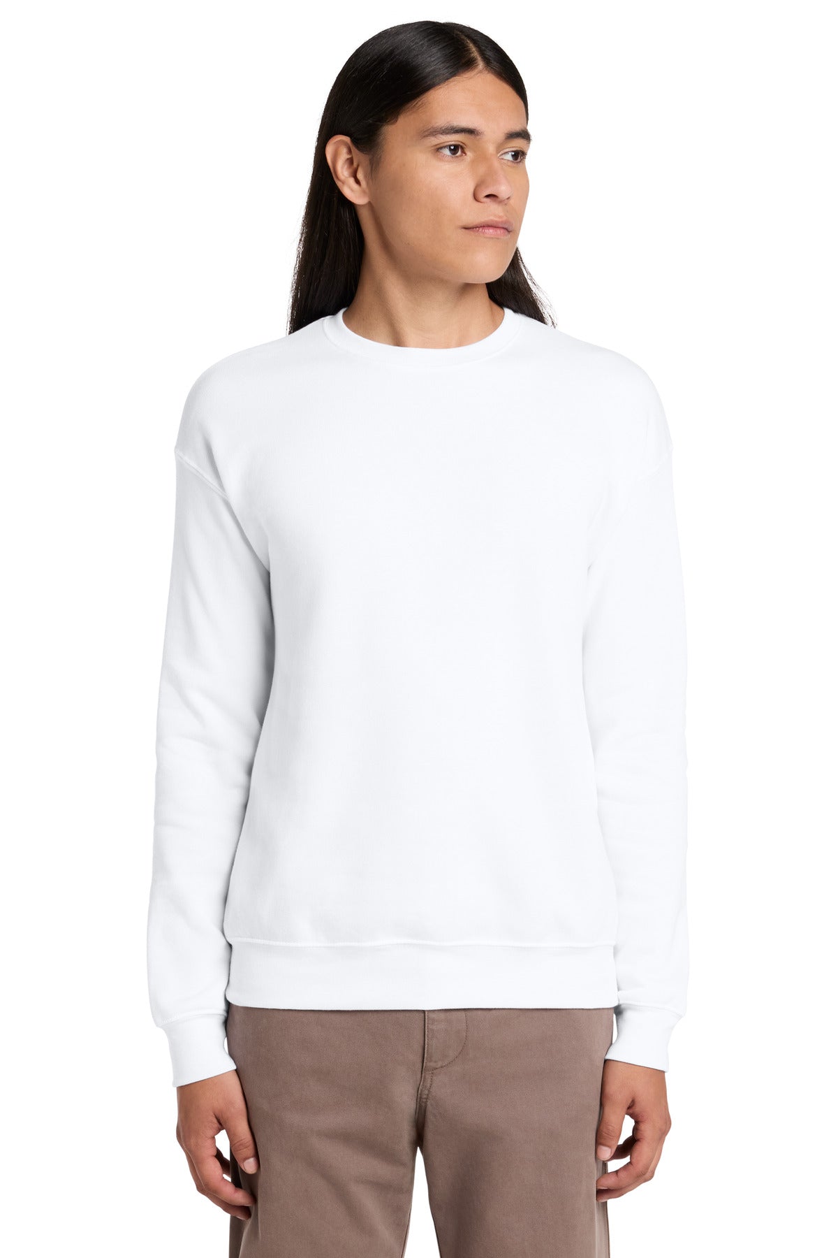 Joe's USA Premium Unisex Sponge Fleece Drop Shoulder Sweatshirt