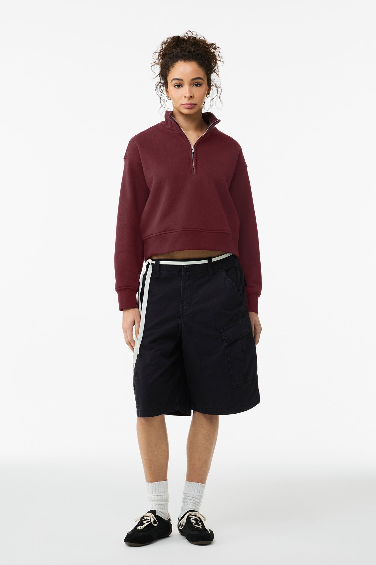 BELLA+CANVAS ®  Women's 10-Ounce 1/2-Zip Pullover BC4540 - Bella + Canvas BC4540