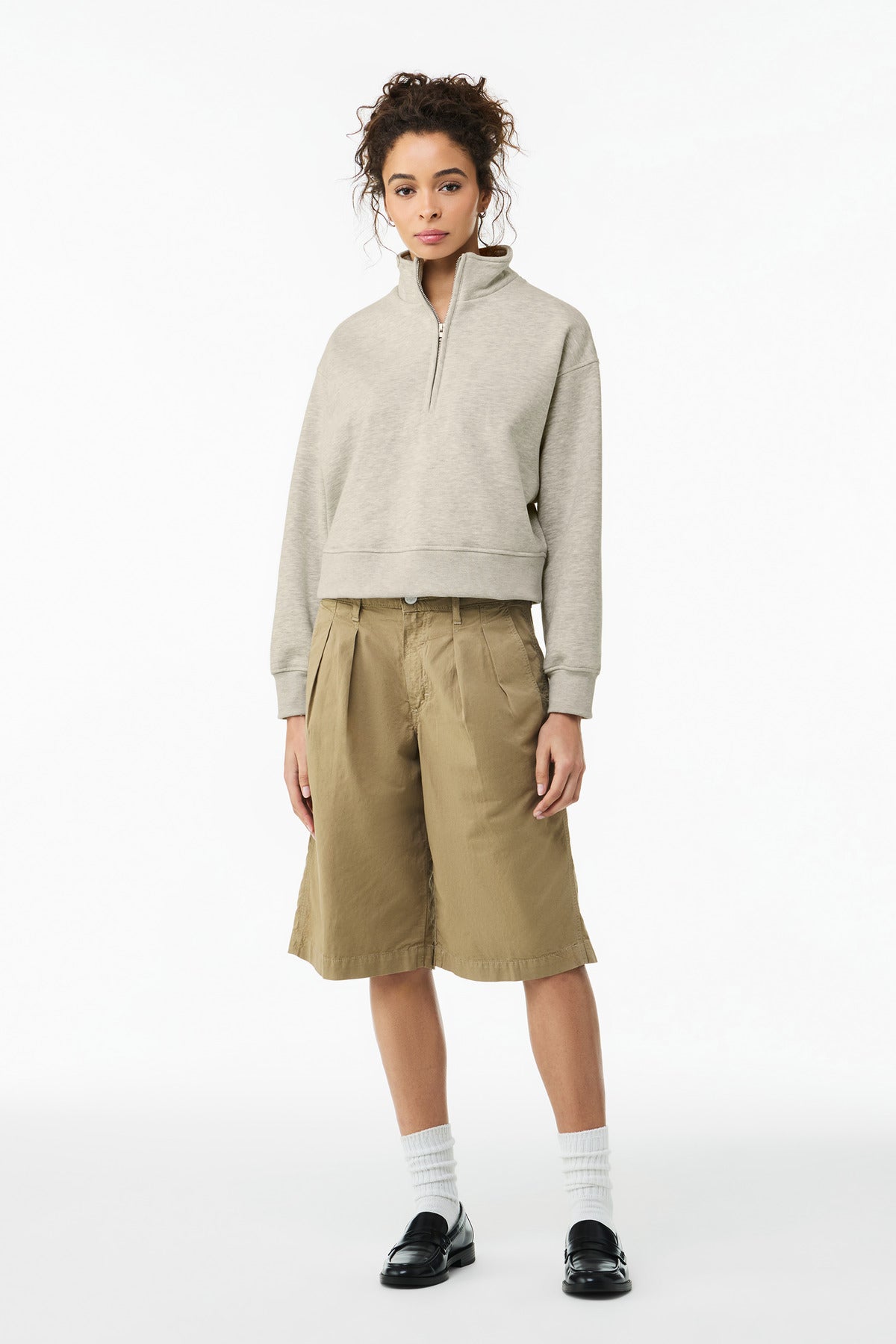 BELLA+CANVAS ®  Women's 10-Ounce 1/2-Zip Pullover BC4540 - Bella + Canvas BC4540