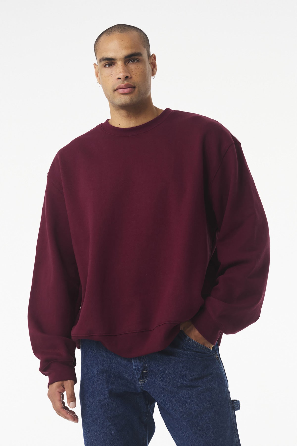 BELLA+CANVAS ®  Unisex 10-Ounce Heavyweight Crewneck Sweatshirt BC4711 - Bella + Canvas BC4711