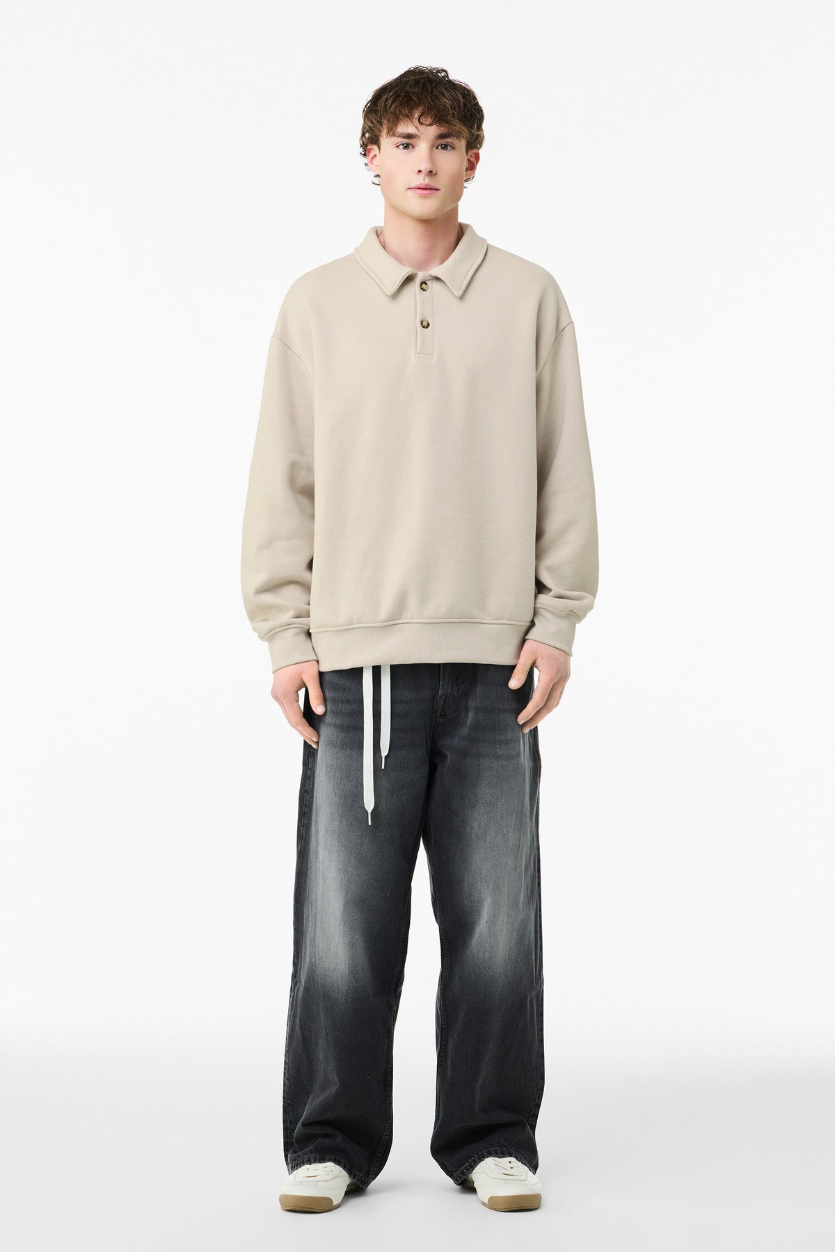 BELLA+CANVAS ®  Unisex 10-Ounce Polo Sweatshirt BC4741 - Bella + Canvas BC4741