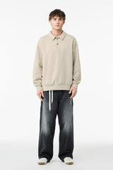 BELLA+CANVAS ®  Unisex 10-Ounce Polo Sweatshirt BC4741 - Bella + Canvas BC4741