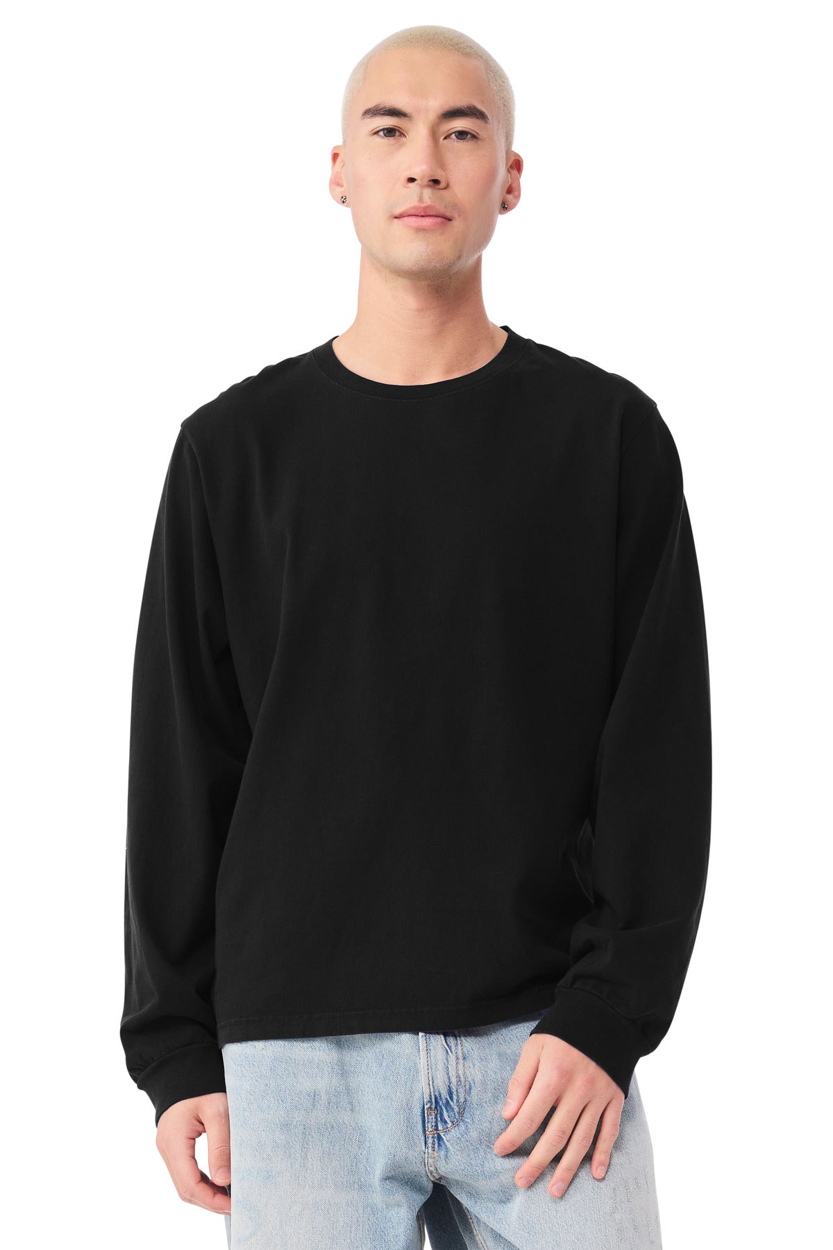 BELLA+CANVAS ®  Unisex Heavyweight Garment-Dyed Long Sleeve Tee BC4851GD - Bella + Canvas BC4851GD