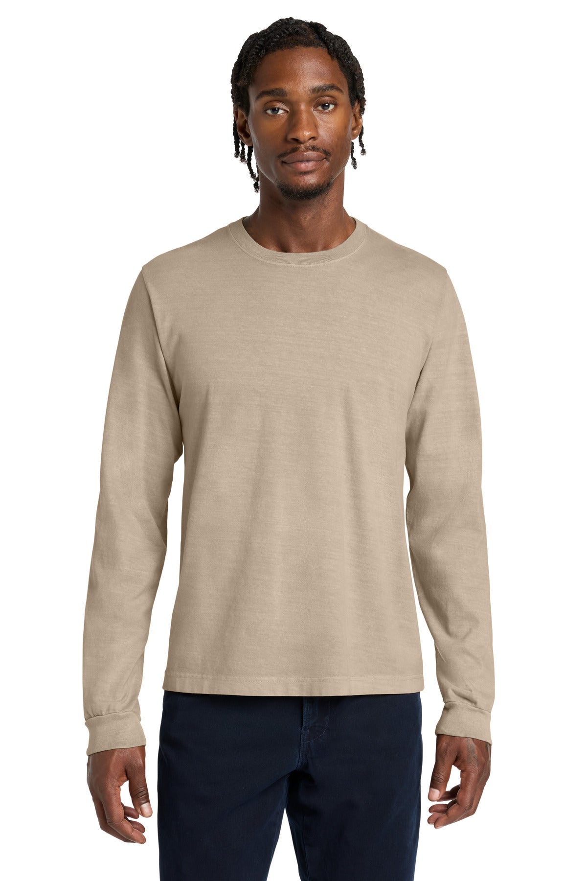 Joe's USA Premium Unisex Heavyweight Garment-Dyed Long Sleeve Tee