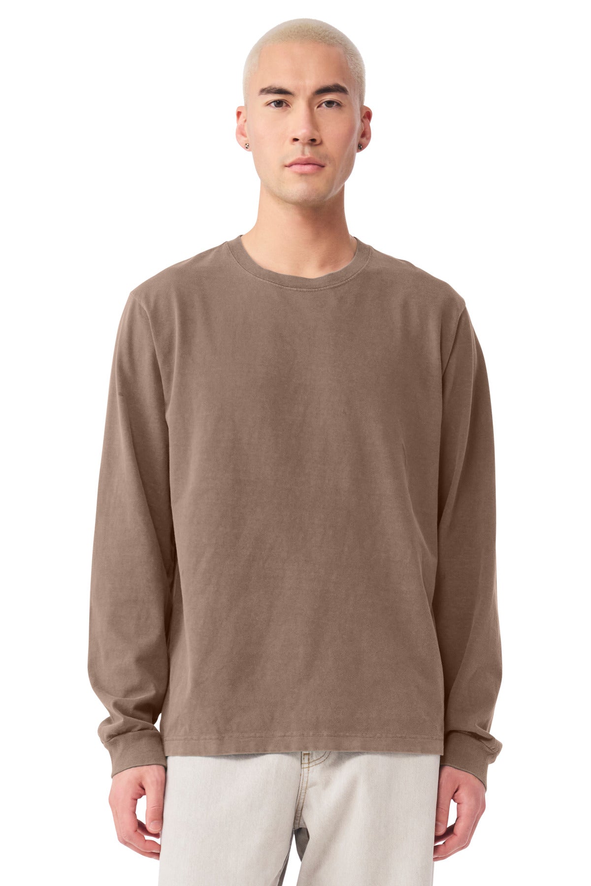 BELLA+CANVAS ®  Unisex Heavyweight Garment-Dyed Long Sleeve Tee BC4851GD - Bella + Canvas BC4851GD
