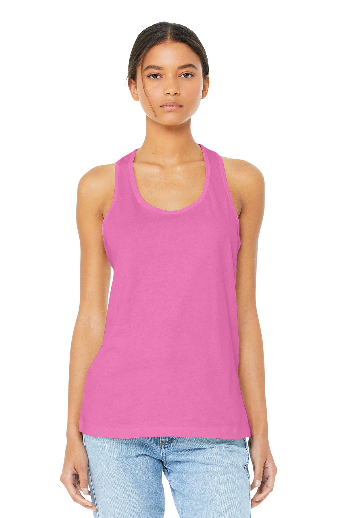 BELLA+CANVAS  ®  Women's Jersey Racerback Tank. BC6008 - Bella + Canvas BC6008