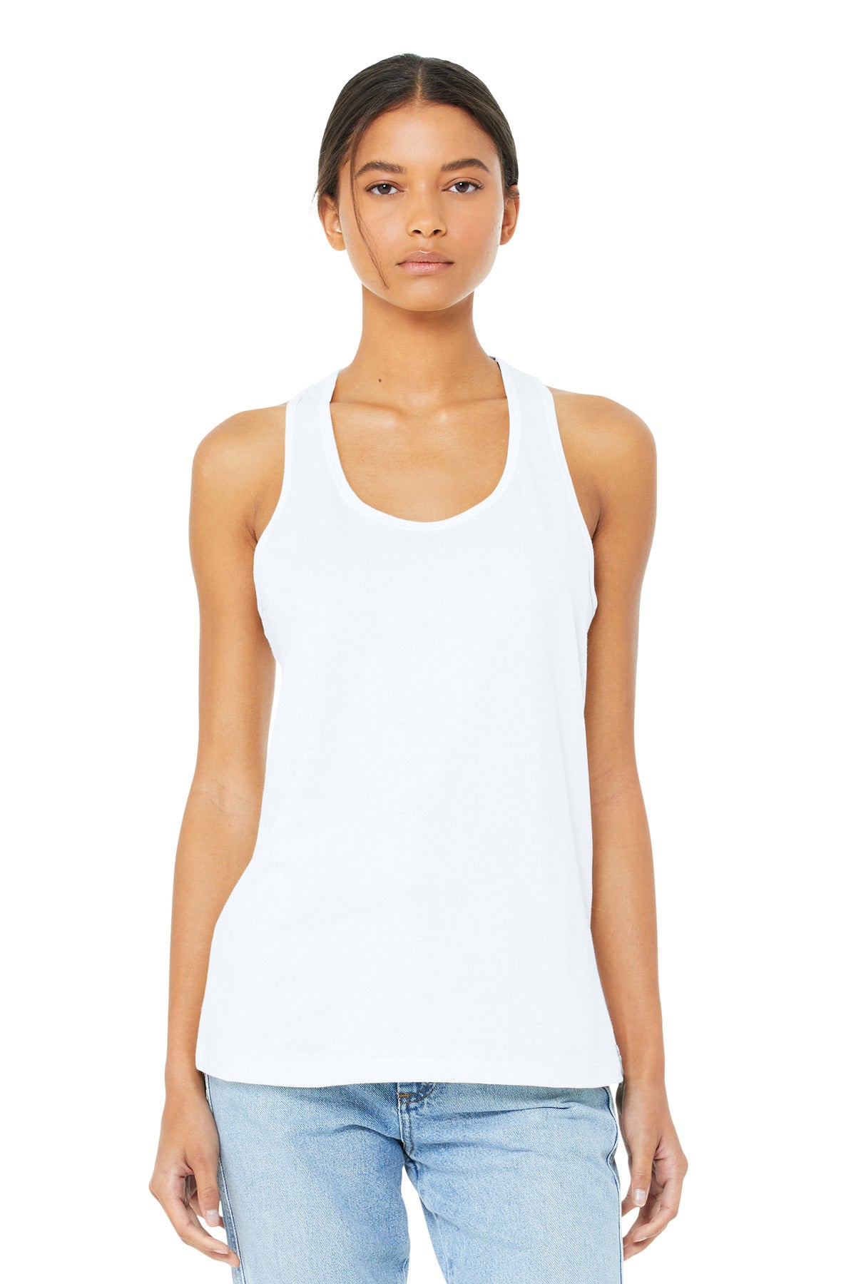 BELLA+CANVAS  ®  Women's Jersey Racerback Tank. BC6008 - Bella + Canvas BC6008
