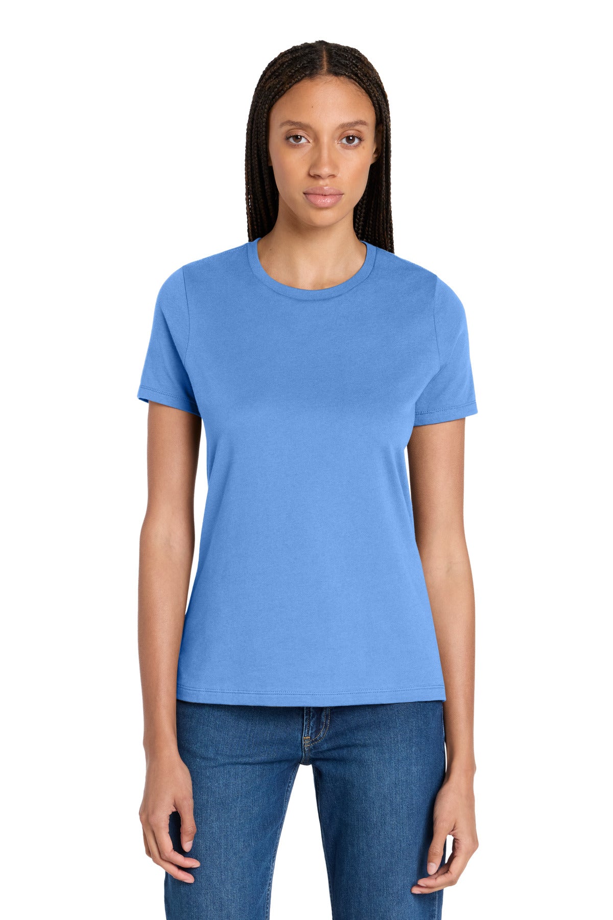Joe's USA Premium Women's Relaxed Jersey Short Sleeve Tee