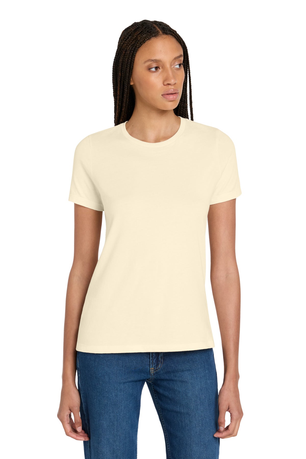 Joe's USA Premium Women's Relaxed Jersey Short Sleeve Tee