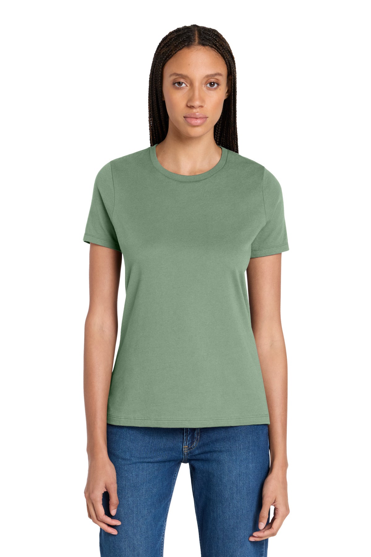 Joe's USA Premium Women's Relaxed Jersey Short Sleeve Tee