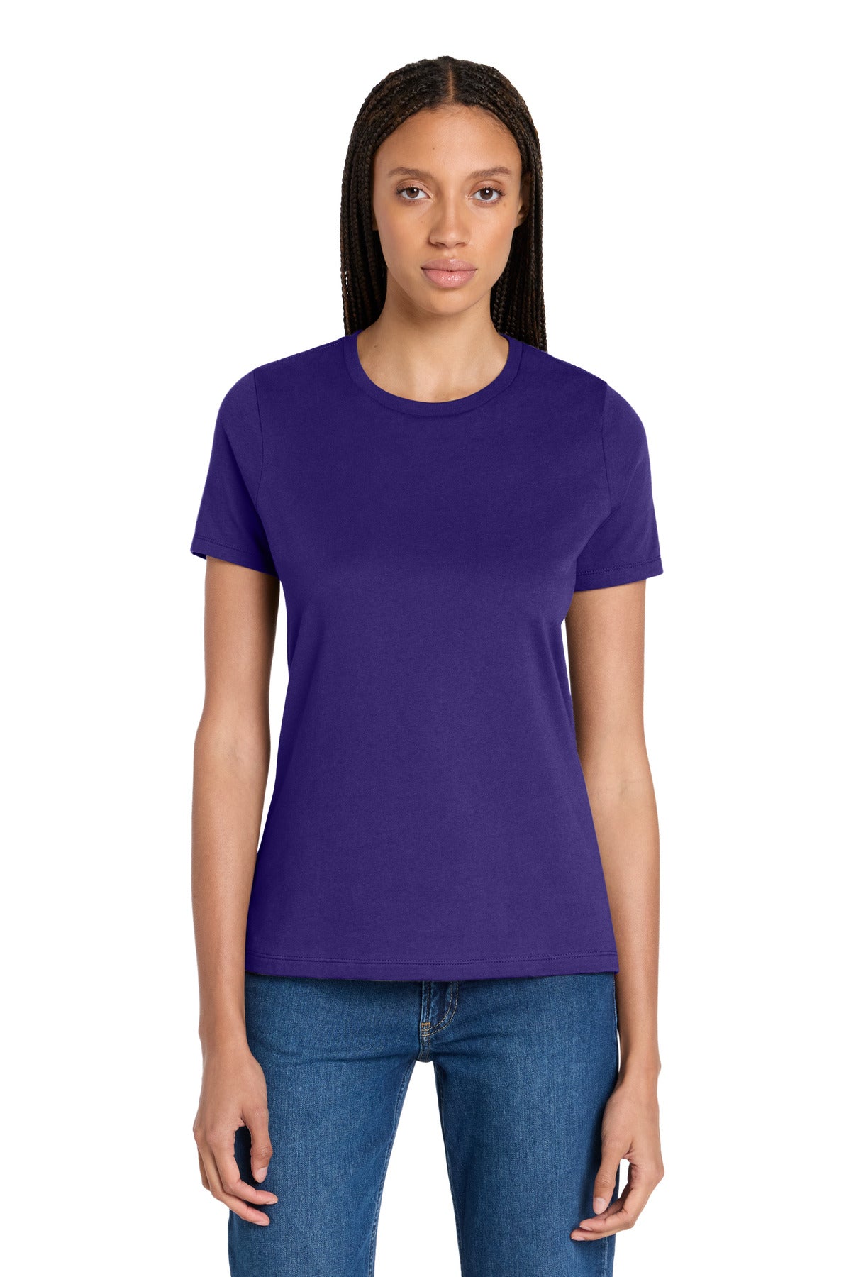 Joe's USA Premium Women's Relaxed Jersey Short Sleeve Tee