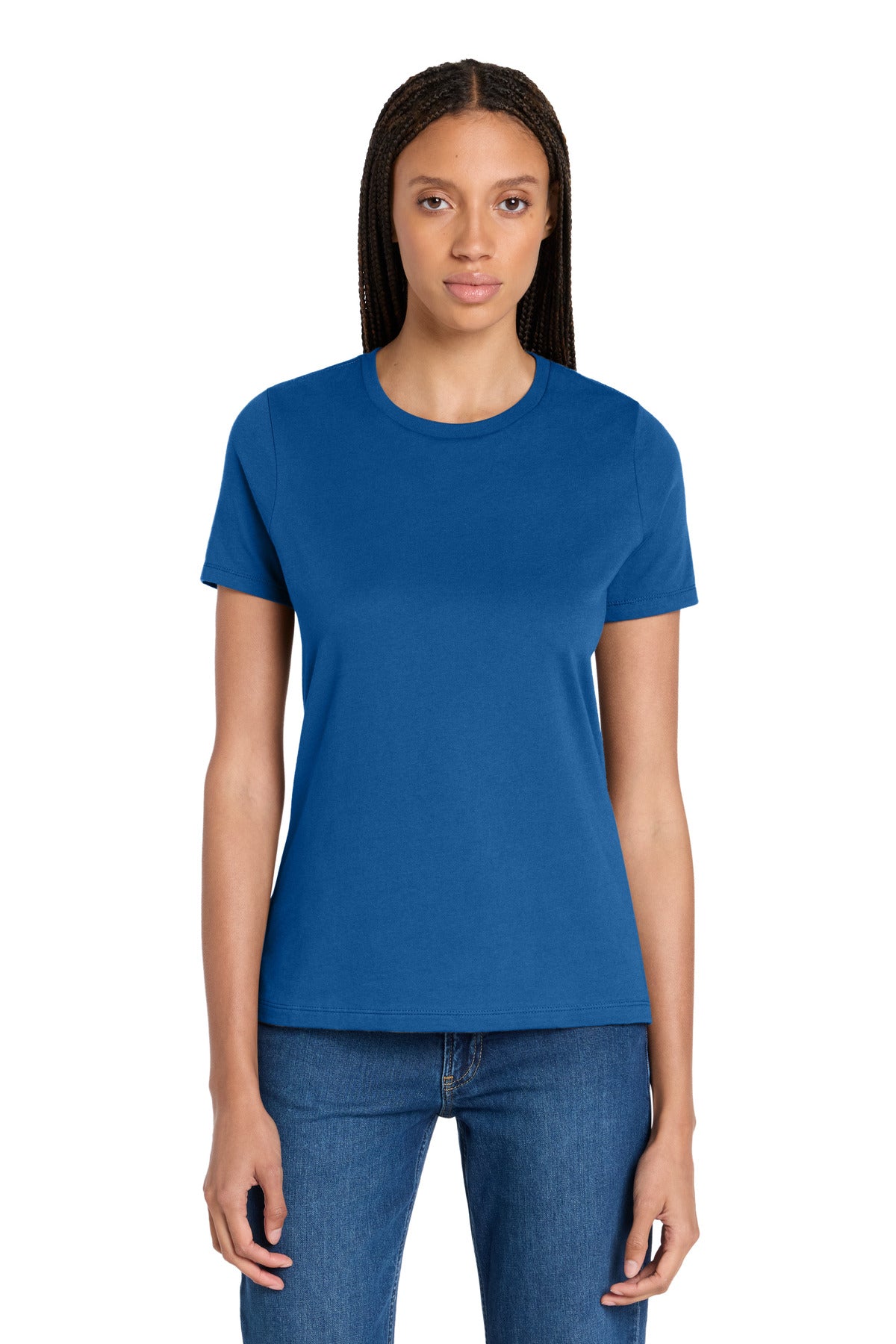 Joe's USA Premium Women's Relaxed Jersey Short Sleeve Tee