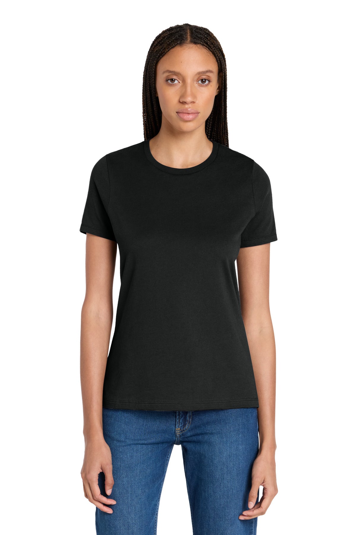 Joe's USA Premium Women's Relaxed Jersey Short Sleeve Tee