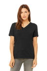 BELLA+CANVAS ®  Women's Relaxed Heather CVC V-Neck Tee BC6405CVC - Bella + Canvas BC6405CVC