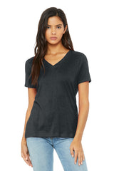 BELLA+CANVAS ®  Women's Relaxed Heather CVC V-Neck Tee BC6405CVC - Bella + Canvas BC6405CVC