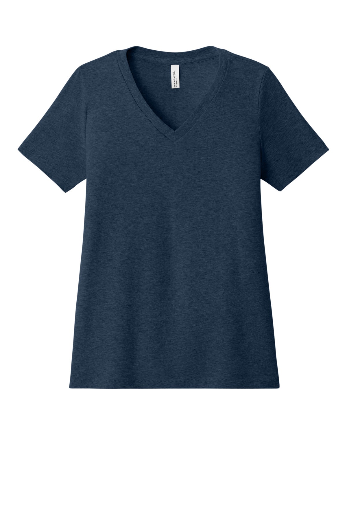 BELLA+CANVAS ®  Women's Relaxed Heather CVC V-Neck Tee BC6405CVC - Bella + Canvas BC6405CVC