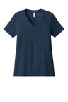 BELLA+CANVAS ®  Women's Relaxed Heather CVC V-Neck Tee BC6405CVC - Bella + Canvas BC6405CVC