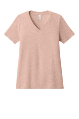 BELLA+CANVAS ®  Women's Relaxed Heather CVC V-Neck Tee BC6405CVC - Bella + Canvas BC6405CVC